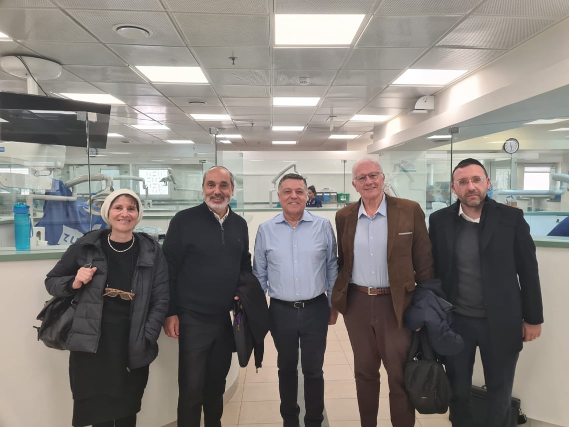 Reception at the Jerusalem Dental University